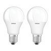 Ledvance 9W Colour Changing Dimmable LED Remote Controlled GLS Bulbs - Screw Cap - Pack of 2 with Remote