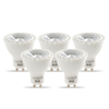 Luceco 5W Warm White Dimmable LED GU10 Bulb - Pack of 5