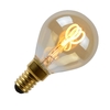 Lucide 3W Very Warm White Dimmable LED Decorative Filament Golf Ball Bulb - Small Screw Cap