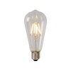 Lucide 5W Warm White Dimmable LED Squirrel Cage Bulb - Screw Cap