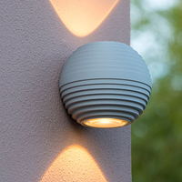 Lucide Ayo LED Outdoor Up & Down Wall Light - Grey