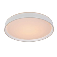 Lucide Nuria Large LED Flush Ceiling Light - White