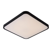 Lucide Polaris Square 40W LED Flush Light with Remote Control