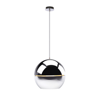 Lucide Seventies Ceiling Pendant Light - Chrome