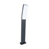 Lutec Smart Kira LED Outdoor Bollard Light - Dark Grey