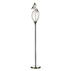 Luther 3 Light Floor Lamp - Antique Brass