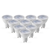 Lyco 5W Cool White LED GU10 Bulb - Pack of 10 - Flood Beam
