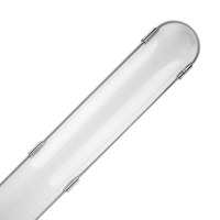Nimbo 40W Cool White LED Weatherpoof Emergency Batten - 5ft Single