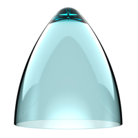 Nordlux Funk 27 Transparent Ceiling Pendant Shade - Turquoise