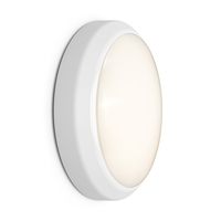 Orb 13W Warm White LED IP65 Circular Flush Wall Light