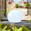 Orb 20 Colour Changing Solar LED Round Ground Feature Light - White