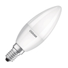 Osram 6W Warm White LED Frosted Candle Bulb - Small Screw Cap