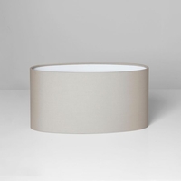 Oval Reading Light Lamp Shade - Putty