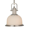 Parker Place Pendant – Large – Brushed Steel