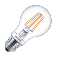 Philips 4.5W Warm White DimTone LED Decorative Filament GLS Bulb - Screw Cap