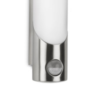 Philips Bamboo Stainless Steel Outdoor Wall Light with PIR Sensor