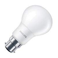 Philips CorePro 8W Warm White LED GLS Bulb - Bayonet Cap