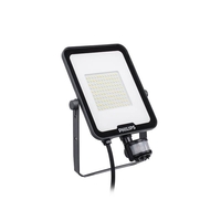 Philips Ledinaire 50W Warm White LED Floodlight with PIR Sensor