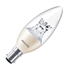 Philips Master Diamond Spark 5.5W Warm White LED DimTone Candle Bulb - Small Bayonet Cap