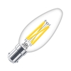 Philips Master Value 3.4W Warm White LED Dimtone Decorative Filament Candle Bulb - Small Bayonet Cap