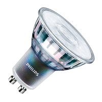 Philips MasterLED Expert Colour 5.5W Warm White Dimmable LED GU10 Bulb - Flood Beam