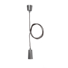 Plumen Drop Cap Ceiling Pendant Lamp Holder - Chrome