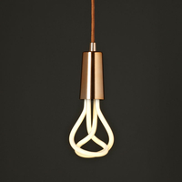 Plumen Drop Cap Ceiling Pendant Lamp Holder - Copper