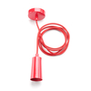 Plumen Drop Cap Ceiling Pendant Lamp Holder - Red
