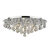 Pluto 5 Light Semi Flush