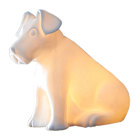 Porcelain Charles Dog Nightlight