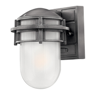 Reef Mini Wall Lantern - Silver