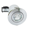 Robus Fire Rated Adjustable Downlight - Polished Chrome