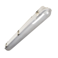 Robus Vulcan 40W Cool White LED Emergency Weatherproof Batten - 5ft Single