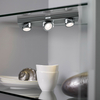 Rotate 3 Light LED Battery Operated Under Cabinet Light - Anthracite