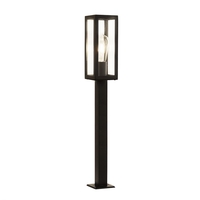 Searchlight Box Outdoor Post Light - Black