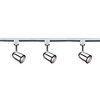 Searchlight Domed Spotlight Head Track Kit - Silver