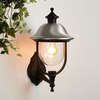 Searchlight Evolve Outdoor Lantern Wall Light - Black