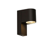 Searchlight Rochester Outdoor Porch Wall Light with Dusk to Dawn Sensor - Black