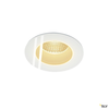 SLV Patta-F 11W Warm White Dimmable LED IP65 Fixed Downlight - White