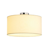 SLV Soprana Semi-Flush Ceiling Light - White Shade