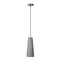 Soprana Cone Pendant - Grey