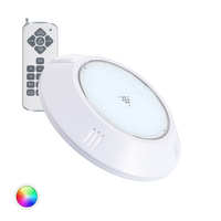 Submersible 12V AC RGB 20W LED Surface Pool Light IP68