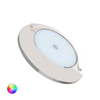 Submersible 12V DC RGBW 20W LED Surface Pool Light Stainless Steel IP68