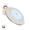 Submersible 12V DC RGBW 20W LED Surface Pool Light Stainless Steel IP68 with Remote Control