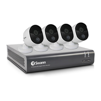 Swann 8 Channel 1080p 1TB Full HD DVR CCTV System with 4 Cameras