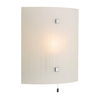 Swirl Flush Wall Light - Pewter
