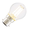 Tagra 4W Warm White Dimmable LED Decorative Filament Golf Ball Bulb - Bayonet Cap