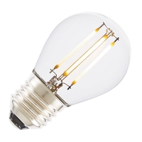 Tagra 4W Warm White Dimmable LED Decorative Filament Golf Ball Bulb - Screw Cap