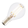 Tagra 4W Warm White Dimmable LED Decorative Filament Golf Ball Bulb - Small Bayonet Cap