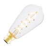 Tagra 5W Very Warm White Dimmable LED Decorative Filament Squirrel Cage Bulb - Bayonet Cap